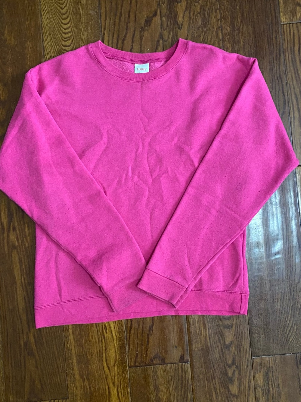 Hanes’s Pink Crewneck Sweater